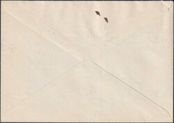 1940, Rotkreuz-Flug mit Feldpost (25) und italienischem Stempel (SLH ...