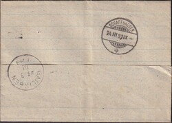 GRENZRAYON (RL: Rayon Limitroph) Andelfingen nach Gailingen (Baden), ...