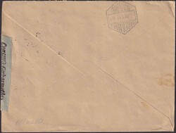 SPAN. MAROKKO 1942, Nr.184 von TANGER: 9.OKT.42 als Einzelfrankatur ...