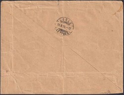 PONTARLIER (F) 1915, Kriegsgefangenenbrief mit Stempel des ...