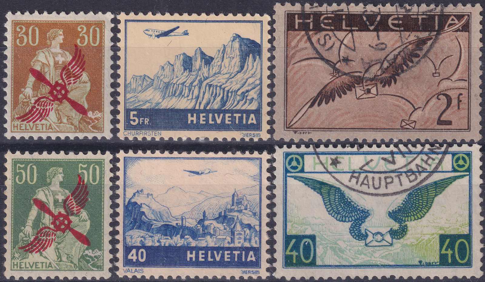 1919-1963, F1-F46 doppelt geführtes Album ab F1 mit einigen ...