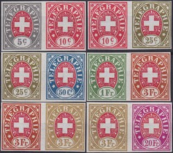 1952, 6 Paare aus dem Gedenkblatt (Telegraphenblock), neuwertig und ...