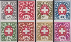 1952, Gedenkblatt (Telegraphenblock), attraktive Ausschnitten in ...