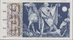 1956, 100 Franken (St. Martin) wenig gebraucht. Datum: 15. Januar ...
