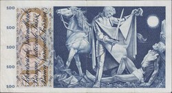 1956, 100 Franken (St. Martin) wenig gebraucht. Datum: 4.OKT.1957. ...