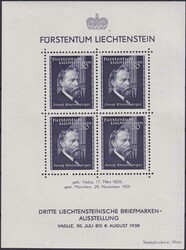 1938, Nr.141 (Sonderblock zur 3. Liechtensteinischen ...