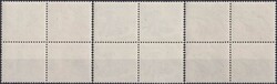 1950, Nr.232-234 (Jagdserie III), Viererblock-Serie tadellos ...