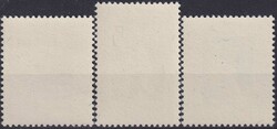 1952, Nr.250-252 (Fürstliche Gemäldegalerie II), Serie tadellos ...