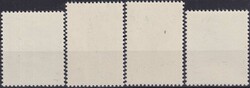 1953, Nr.255-258 (Fürstliche Gemäldegalerie III), Serie tadellos ...
