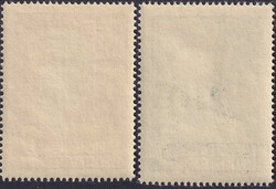 1955, Nr.276-277 (Fürst und Fürstin), Serie tadellos postfrisch **. ...