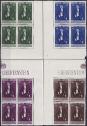 4175000: Timbres liechtensteinois - Sheet margins / corners