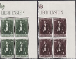 1956, Nr.292-295 (50.Geburtstag des Fürsten Josef II), ...