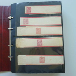 1860-1930, STREIFBÄNDER (ca. 200 Stück - jeweils mehrfach ...