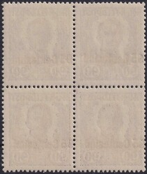1918, XIII (Feldpostausgabe für Italien) mit Überdruck "95 ...