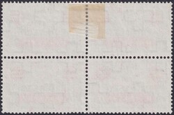 1938, F26 im Viererblock mit zentrischem Ersttagssstempel BERN: 22 ...