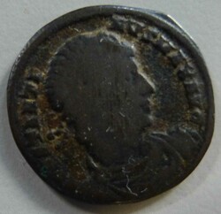 Ca.350, Römische Münze, Vorderseite: Kaiser Constantin II, ...