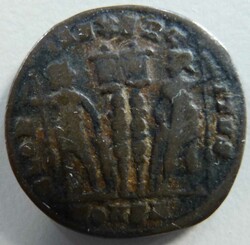 Ca.350, Römische Münze, Vorderseite: Kaiser Constantin II, ...