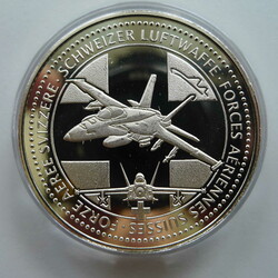 Farb-Gedenkprägung "OSKAR BIDER". Kupfer-Nickel Münze mit ...