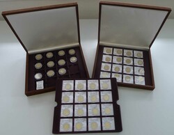 2009-2024, Sammlung 2-Euro-Münzen in zwei Kästchen. Interssante ...