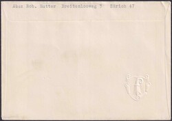 1948, W29+W30 (IMABA-Auschnitte) zusammen mit Nr.281 (Sondermarken ...