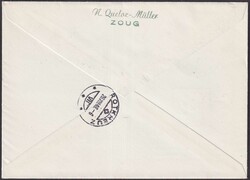 1948, W29+W30 (IMABA-Auschnitte) zusammen mit Nr.281 und B38 auf ...