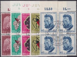 1953, J148-J152 (Mädchenbildnis, Insektenbilder und Ferdinant ...