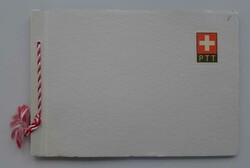 1943, Geschenkheft der PTT Generaldirektion mit ungebrauchten ...
