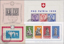 1934-1962, Sonderblöcke (umfangreiche Sammlung von 78 BLOCKS), Album ...