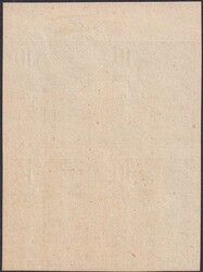 10c grün, Girardet "Essai" im Viererblock oben mit Bogenrand, ohne ...