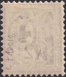 12c grauultramarin, Nr.56 ungebraucht mit Gummierung und Falzspur, ...