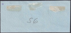 S6 (3c+3c, blauviolett, Type II) von MANDACH: 19.FEB.1940 mit idealem ...