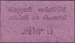 1871, Nr.1 (Bourbaki-Vignette) ungebraucht mit voller Gummierung und ...