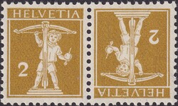 K5 (2c gelboliv, Type III) tadellos postfrisch **, sauber gezähnt ...