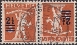 K13 (2.5c braunorange) von Herzogenbuchsee: 2.MAI.1921, ideal ...