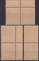 Z1-Z3 (15c+10c, Tell-Ausgaben) tadellos postfrische Marken. Teilweise ...