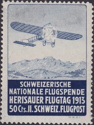 HERISAU, Vorläufer Va tadellos postfrisch ** und sehr gut gezähnt, ...