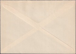 1954, Nr.314+315 (Alpenpost) auf illustriertem Ersttagsbrief von ...