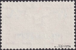 1937, F8z (geriffeltes Papier) mit sauberem Flugplatz-Stempel von ...