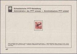 1943, Nr.45 (linksbündig), Nr.64, sauberes Sammelblatt