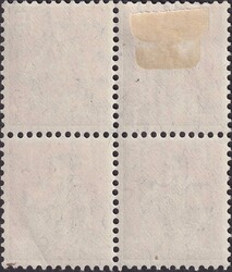 1908, Nr.115 (Helvetia mit Schwert), ungestempelter Viererblock, drei ...