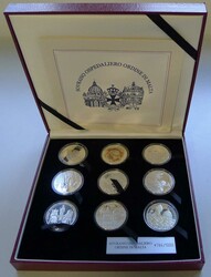 2005, Limitiertes Münz-Set „Sovrano Ospedaliero Ordine di Malta“ ...