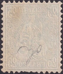 25c grün, Nr.40 mit zentrischem Zwergstempel NOTTWYL: 16.APR, ...