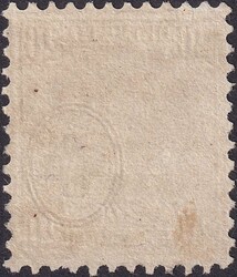 20c orange, Nr.32 mit Zwergstempel LITTAU: 9.OKT. Fehlerfreie Marke ...