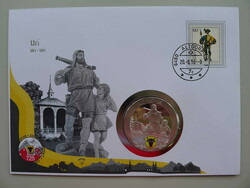 2016, NUMISBRIEF Uri aus der Serie "725 Jahre Eidgenossenschaft" mit ...