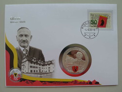 2020, NUMISBRIEF Glarus aus der Serie "725 Jahre Eidgenossenschaft" ...