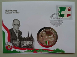 2020, NUMISBRIEF Neuenburg aus der Serie "725 Jahre ...