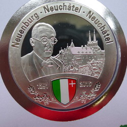 2020, NUMISBRIEF Neuenburg aus der Serie "725 Jahre ...