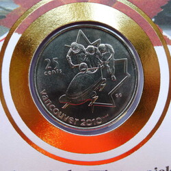 2009, NUMISBRIEF Olympische Winterspiele Vancouver 2010 mit ...