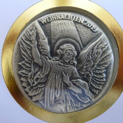 2019, NUMISBRIEF "Weihnachten" aus der Serie "Basler Taube Sezial" ...