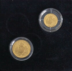 Republic of San Marino OBVERSE OF COINS: Official coat of arms of the ...